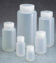 [9103248] Wide neck bottles,PP,with screw cap,cap. 30 ml