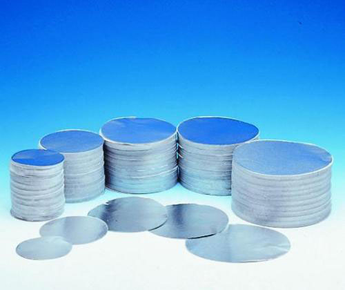 [9106215] Round aluminium discs, interle aved with tissue pa