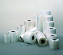 Plastic film 300x0,10 mm tubul ar, transparent in
