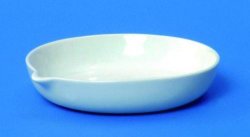 [9115306] LLG porcelain evaporating dish, low, Ø160x40mm, 45