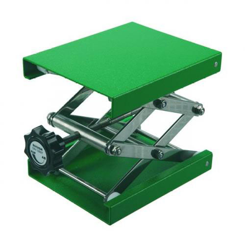 [9118965] Lab-Jack, aluminium green 400 x 400 mm, with adju