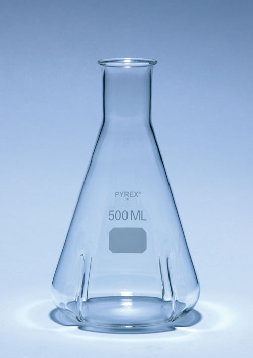 Flasks, baffled 500 ml, 4 baffles