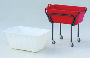 Tub, 100 L, white