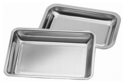 [9150730] Instrument trays, 18/10 steel, 350x250x40 mm