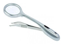 Trizette magnifier tweezers