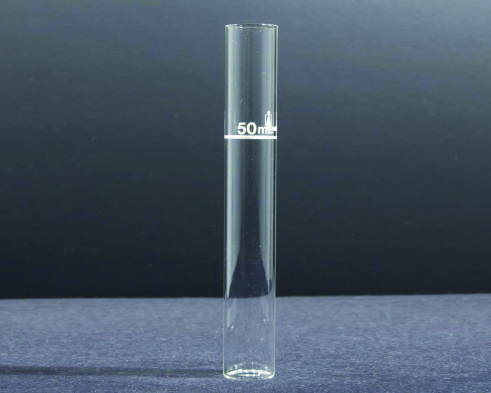Nessler tube 100ml, low form 32x200 mm, w/o spout,