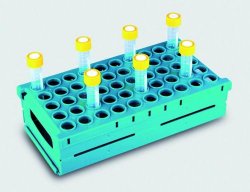 Test tube rack, foldable High Density PP, 26 place