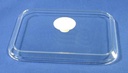 [9200182] Lid 20x16x1,5cm PS, clear for 9200170