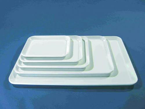 [9200345] Instrument trays, white, 43 x 29 x 2 cm