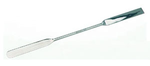 Micro double ended spatulas Length 100 mm, widt