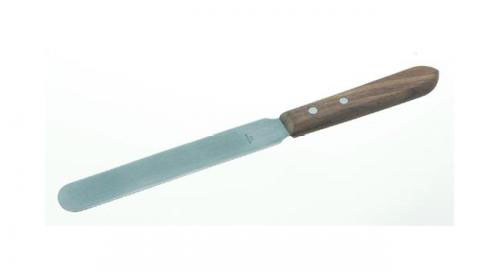 [9220615] Palette knives, stainless stee l, with wooden hand