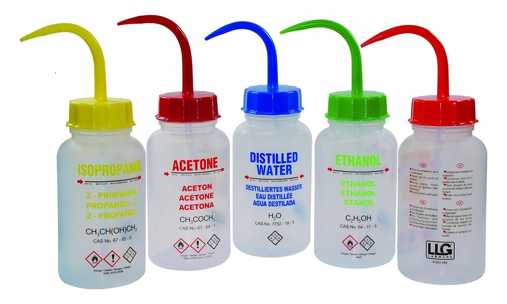 [9223504] Wash bottle, LLG, 500 ml wide-neck, Acetone