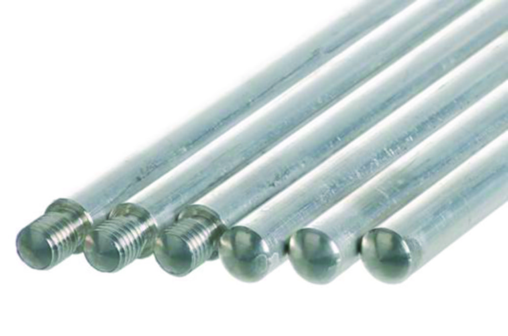 Support rod, galvanized steel, 500x12 mm, M10