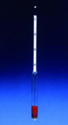 [9236844] Baumé hydrometer, Ludwig Schneider, wo. thermometer, 0 - 12 °Bé
