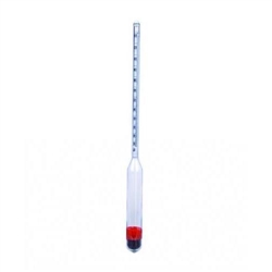 [9236847] Hydrometer for salt, Ludwig Schneider, wo. thermometer, 0 - 26 % NaCl, 300 mm