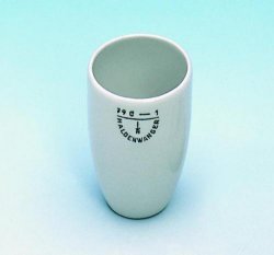 Crucibles, porcelain, tall form, 85 ml