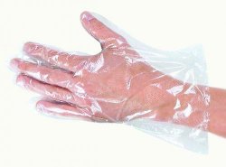 [9262606] Polyclassic gloves, Franz Mensch LDPE, women