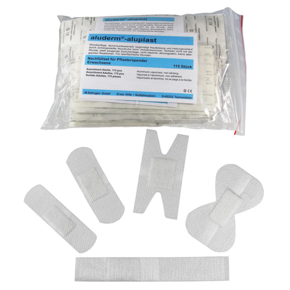[9264147] Refill plaster dispenser aluderm-aluplast, W. Söhngen, 115 pcs.
