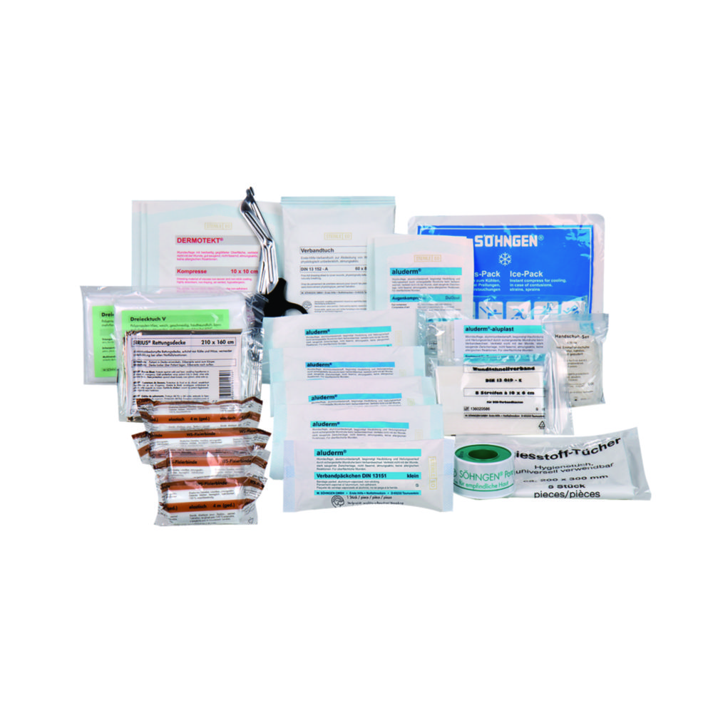 [9264174] Refills for first aid boxes with 72 parts DIN 13157, W. Söhngen