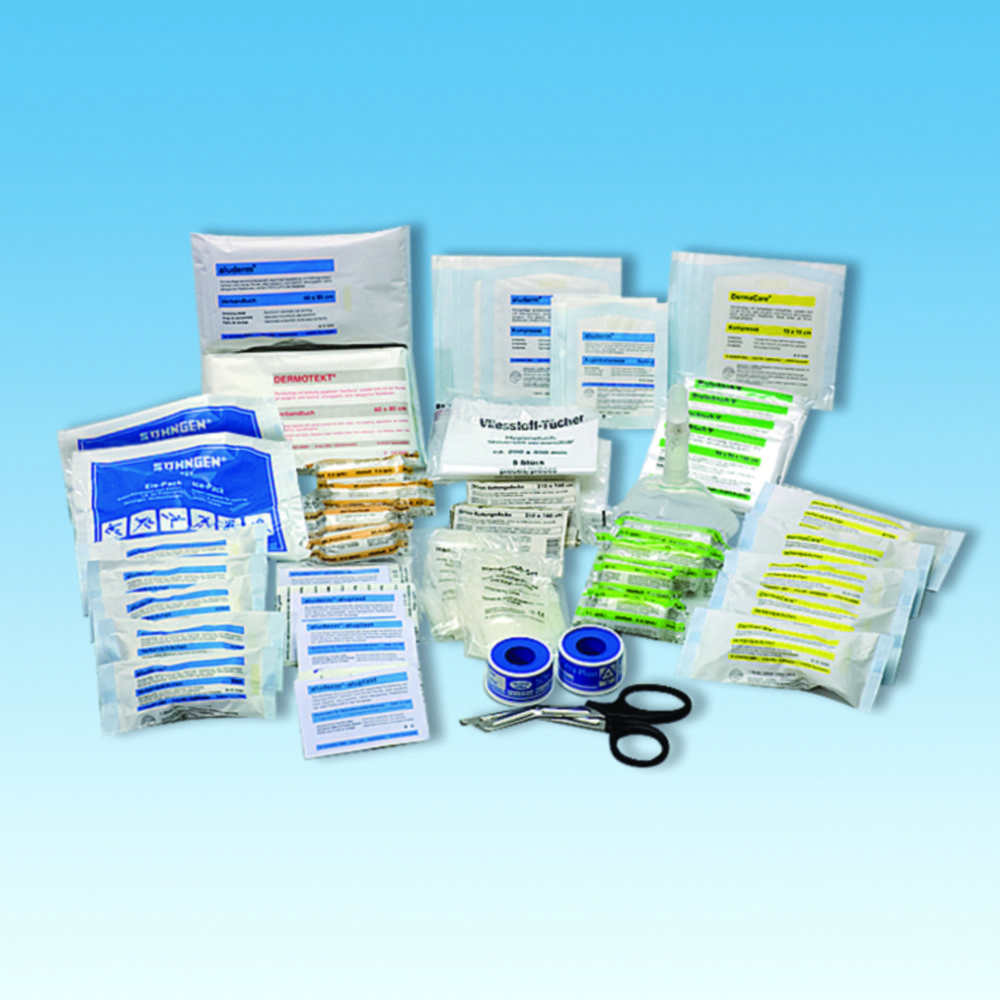 [9264175] Refills for first aid boxes with 141 parts DIN13169, W. Söhngen