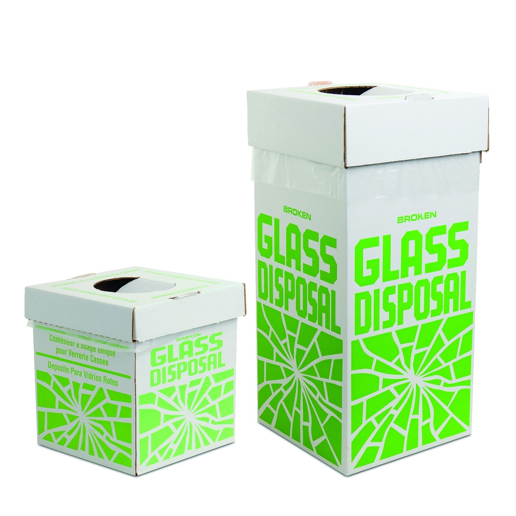 [9264190] BEL-ART Disposal cartons for broken glass benchtop
