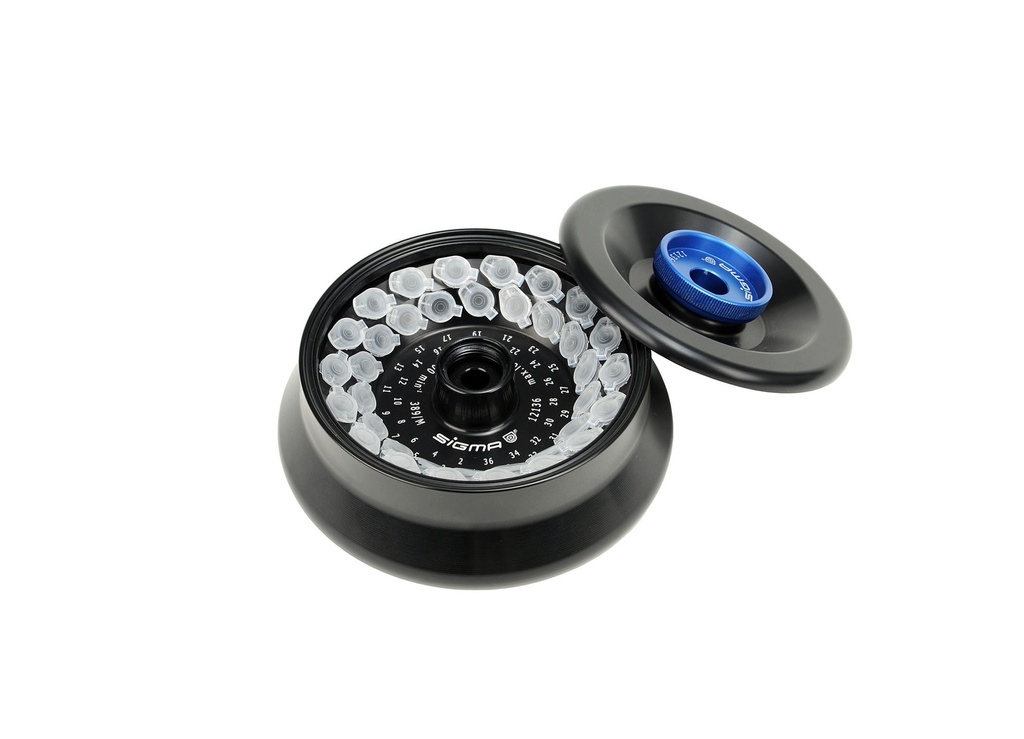 Angel rotor w. lid, for 36x1,5/2,0 ml