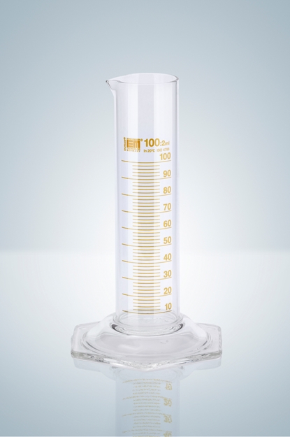 [9274191] Measuring cylinders, with hexa gonal foot and spou