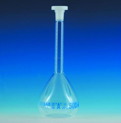[9276613] Volumetric flask, cl. A, NS34 PE stopper, 5000 ml