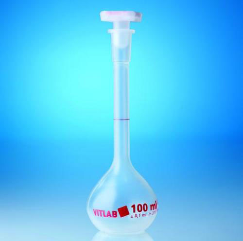 [9276951] Volumetric flask, cl. A, PMP, NS12 stopper, 50 ml