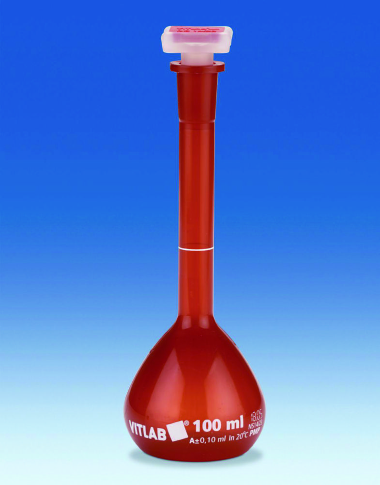 [9276972] Volumetric flask 50 ml, OPAK, PMP, cl. A, with sto