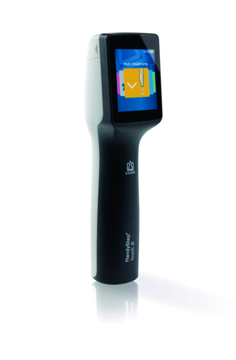 [9284016] Repetitive pipette, Brand HandyStep touch S, 1 µL - 50 mL, black