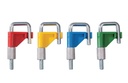 Tubing clamp Stop-it, up to 20 mm, red