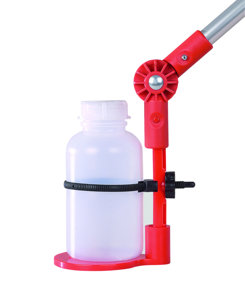 Bottle holder for TeleScoop in dustrial dip sample