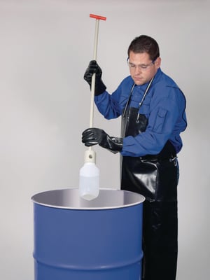 "ChemoSampler", PP, grey, complete, L=1000 mm