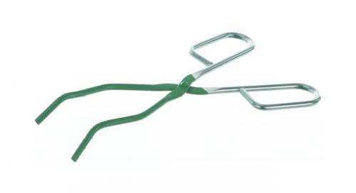 Crucible tongs, nickel-chromiu m steel with bow, a
