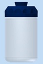 [2215924] PPCO bottle 1000 ml, Ø 100 mm, with cap