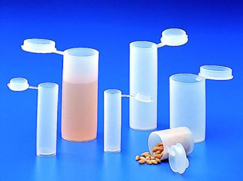 Sample container, PE-LD, snap cap, Ø22.8 mm, 7 ml
