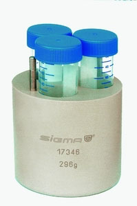 Centrifuge bucket adapter,Sigma,3x50ml Falcon tub.