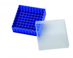 [9405765] Vial storage box, LLG, PP, 4 x 4 x 1,5-2 mL, transparent, 67 x 67 mm