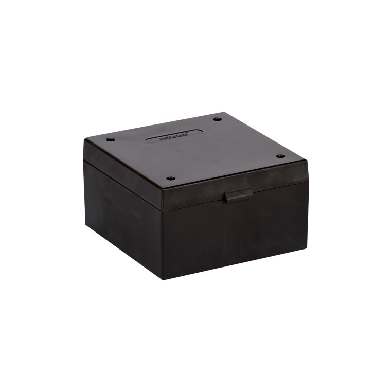 Cryobox, Ratiolab, 133 x 133 x 52 mm, PP, 9 x 9, 1,2/2,0 ml cryotube, black