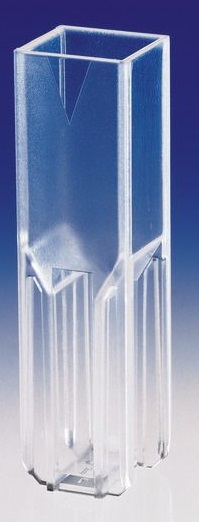 Semi-micro cuvettes, Brand, PS, 10 mm, 1,5-3,0 mL, 100 pcs