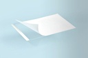 Cover foil for microtiterplate PP, DMSO-resistent,