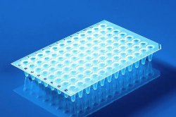 PCR-plates 96-well w/o frame, Low Profile, clear