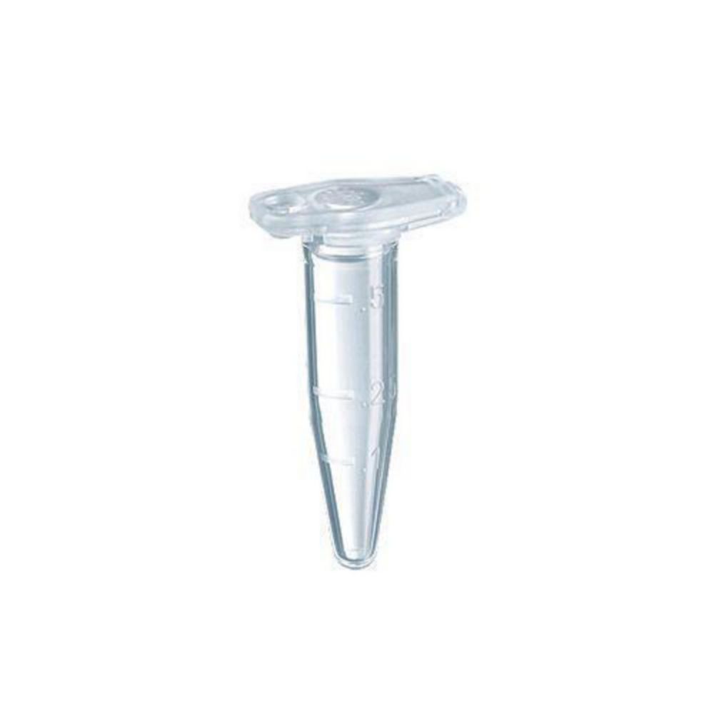 Microcentrifuge tube, Eppendorf DNA LoBind, Snap-on lid, PCR clean, 0,5 ml