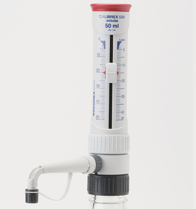 [9411565] Dispenser Calibrex solutae 530, 2,5 - 25 ml PFA co