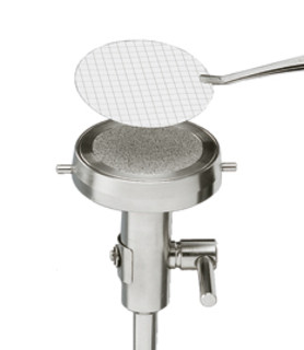 Filter holder, Sartorius 16840, SS, Ø47-50 mm, 100 mL, for vacuum filtration
