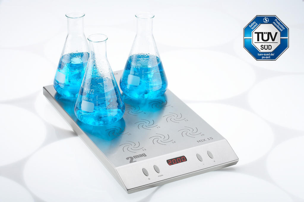 2mag MIX 15 multi place magnetic stirrer