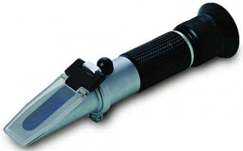 Hand-held refractometer RSM/ATC, 0-100 ‰ (0-10%)