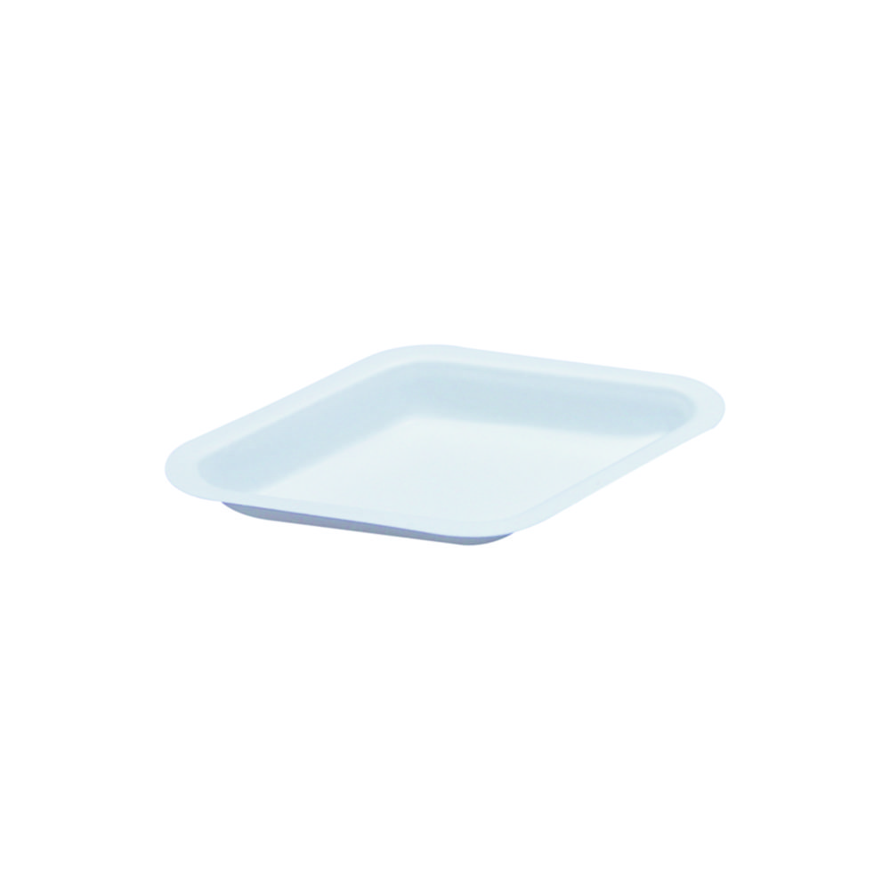 Weighing boats, LLG, diamond, 55x35x6 mm, white, antistatic, 5 ml