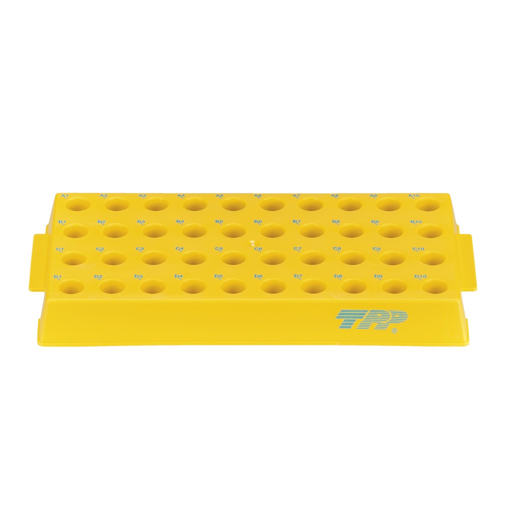Rack, TPP, 40 x cryotube w. star-shaped foot